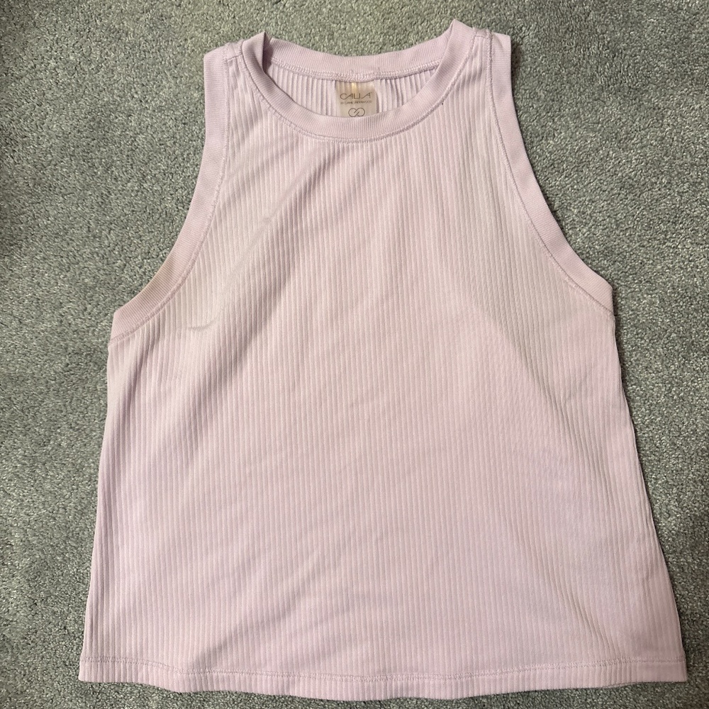 Calia Women’s Ribbed Racerback Tank